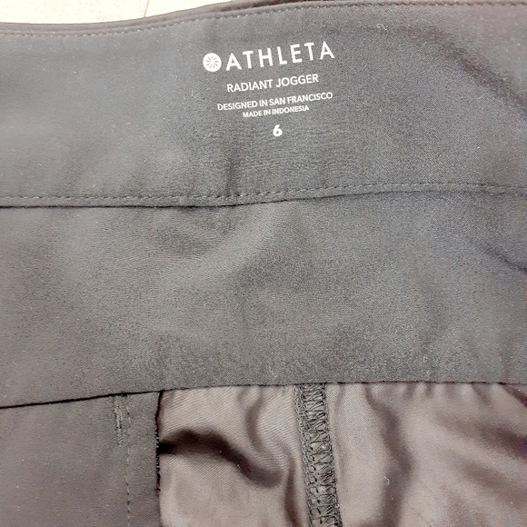 Athleta Radiant Jogger Pants in Black Size 6 - Picture 10 of 11